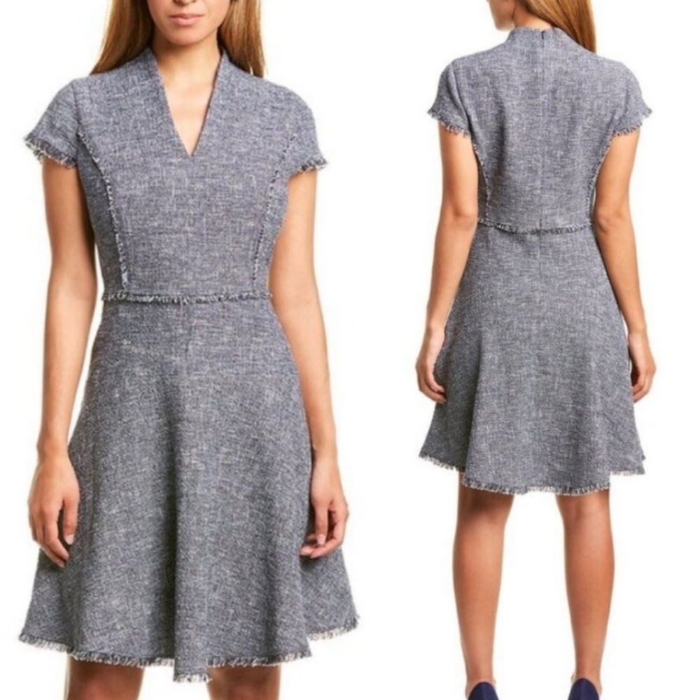 Dress J. McLaughin Business Casual Office Wear Dress A-Line Dress - Picture 6 of 16